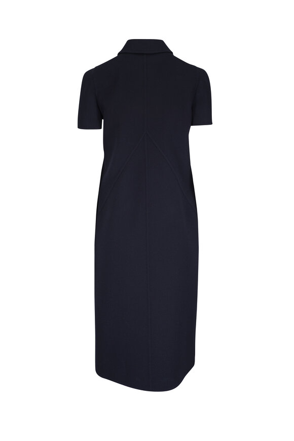 Loro Piana Gareth Navy Blue Cashmere Dress - view 2