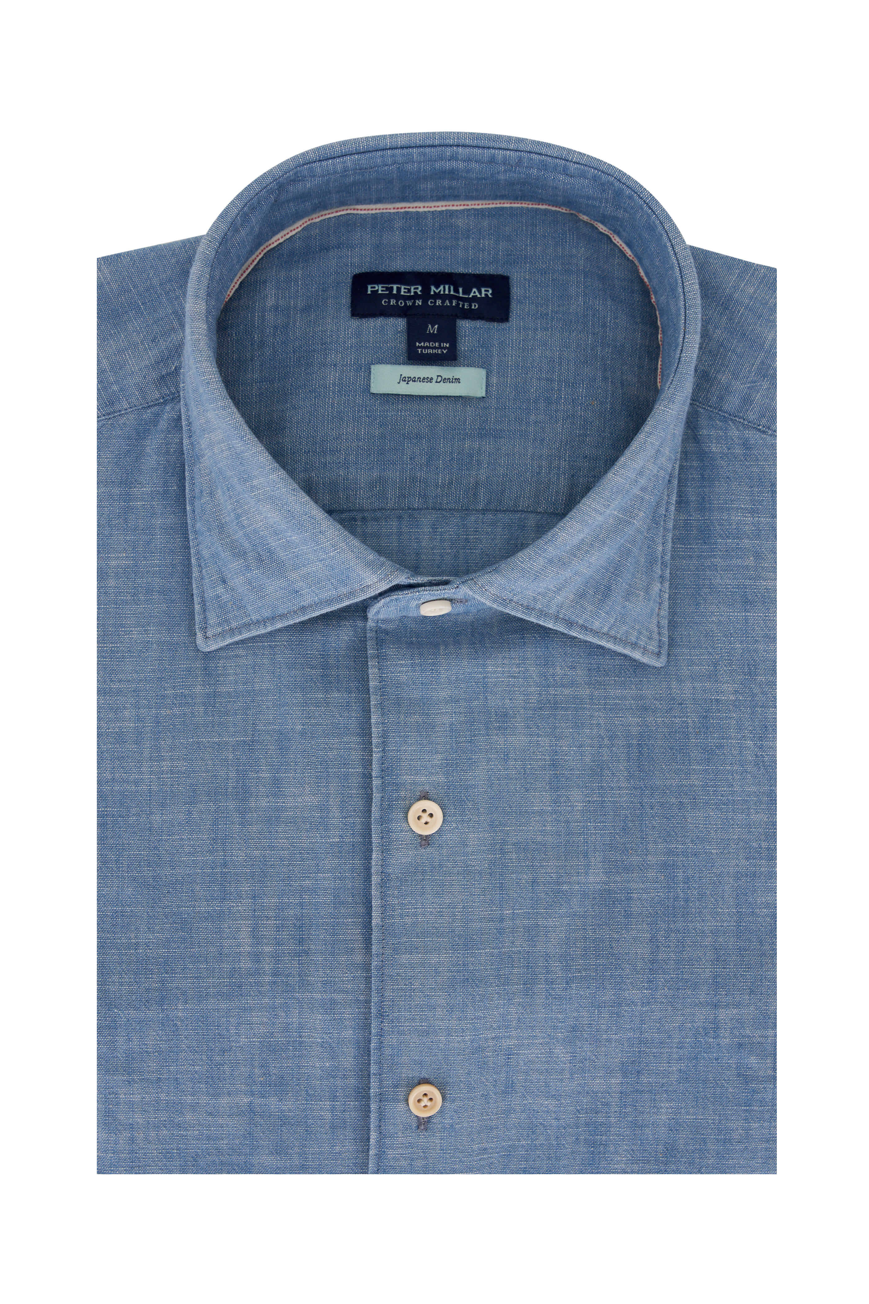 Peter Millar - Japanese Selvedge Light Chambray Sport Shirt