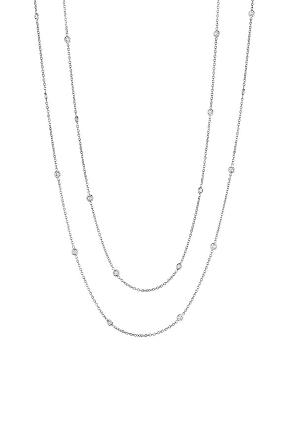 Penny Preville - White Gold Eyeglass Chain