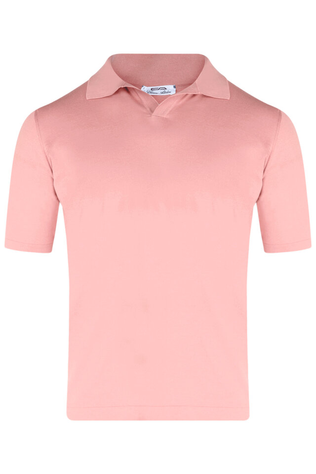 Tシャツ・カットソー Ralph Lauren Ralph Lauren Purple Label Johnny Polo Ralph Lauren Purple Label - Blue Short Sleeve Polo