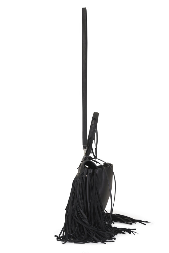 Balenciaga Medium Rodeo Black Leather Handbag - view 4