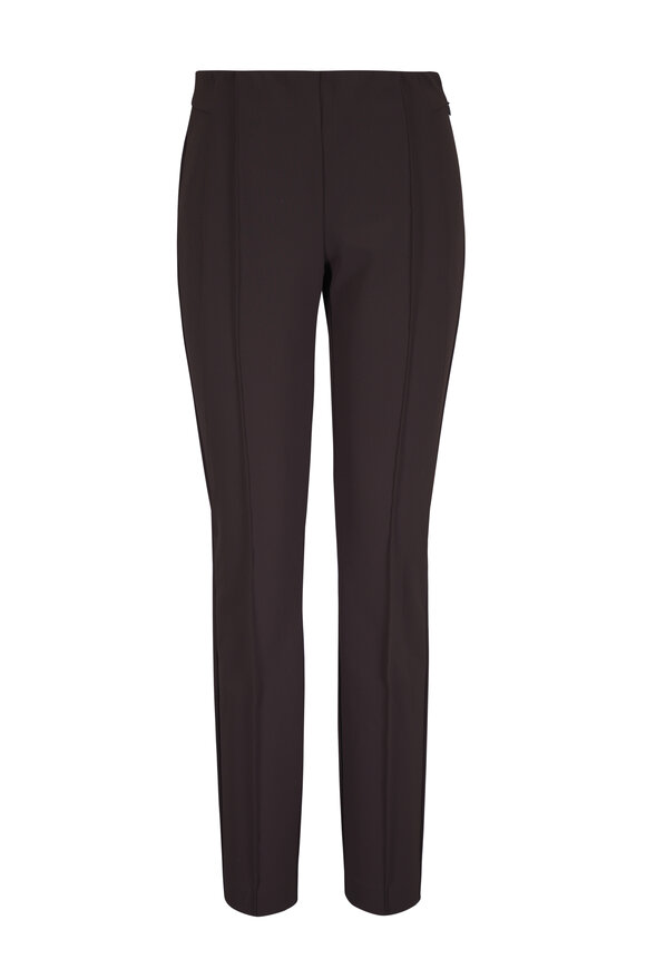 Lafayette 148 New York Gramercy Truffle Acclaimed Stretch Pant - view 1