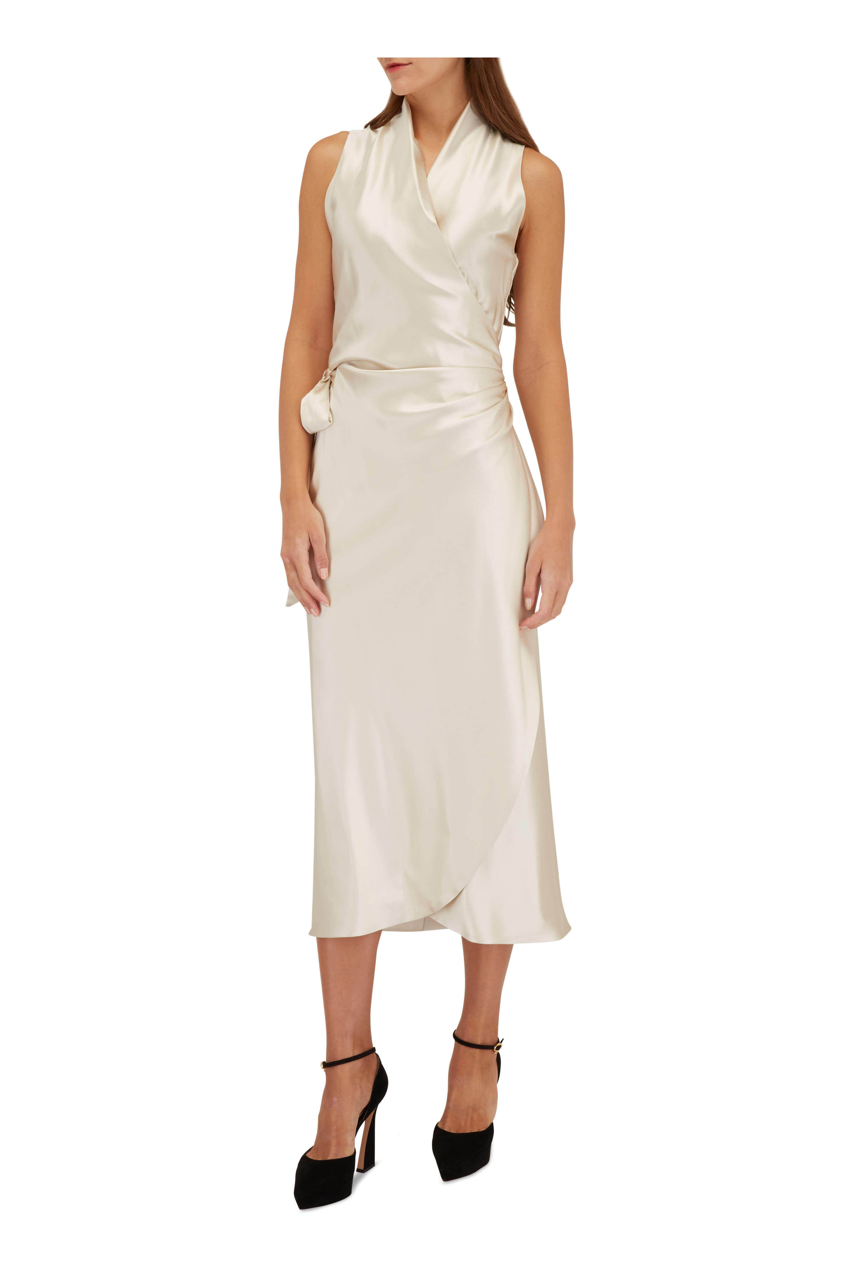 Gianvito Rossi - Vertigo Black Platform Ankle Strap Pump