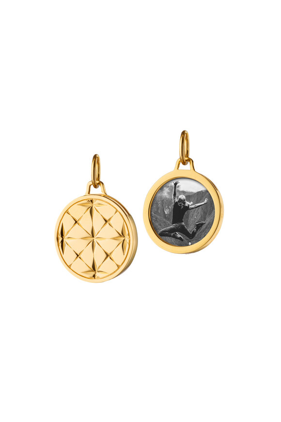 Monica Rich Kosann - 18K Yellow Gold Half Locket