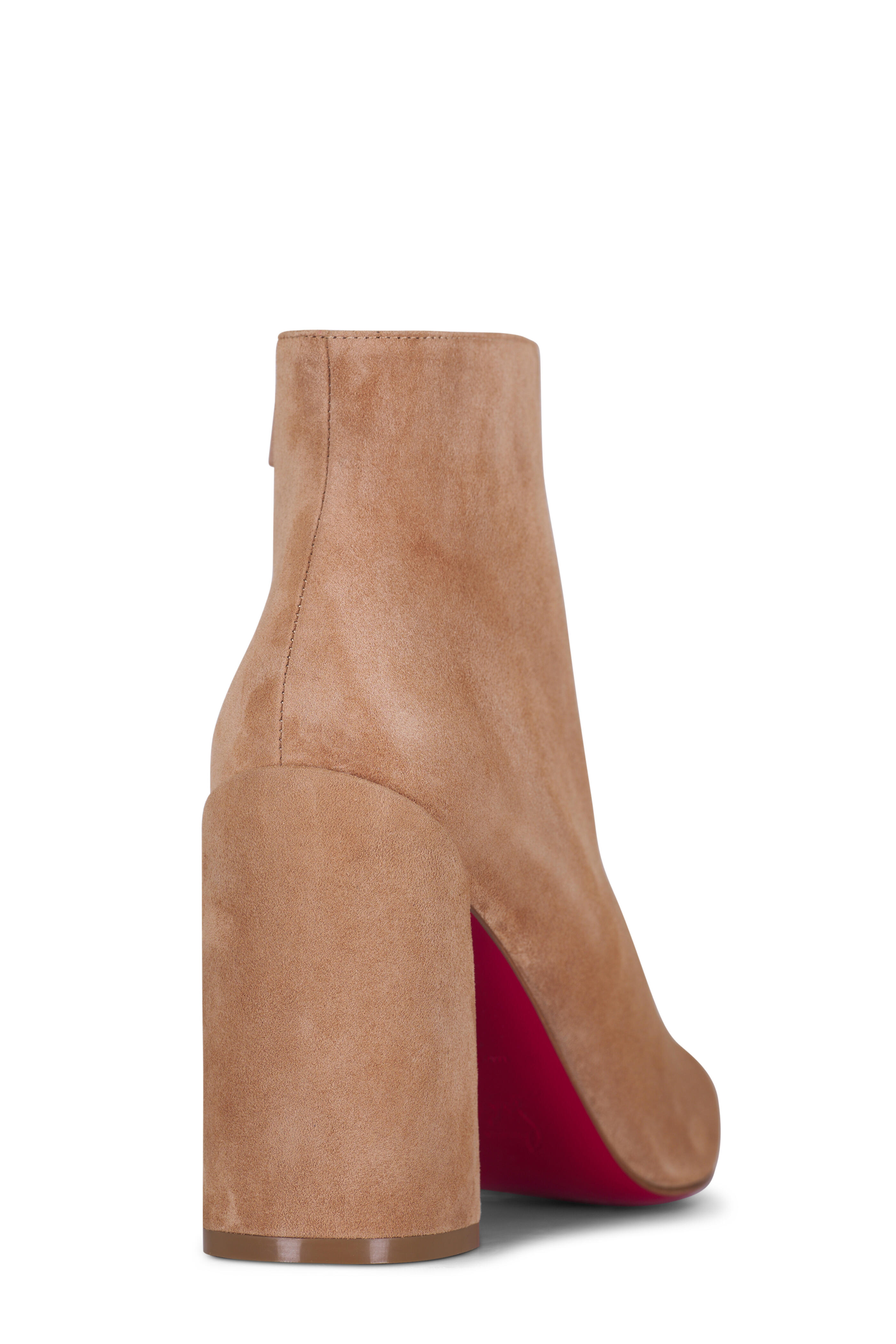 Christian Louboutin - Turela Lionne Suede Short Boot, 85mm