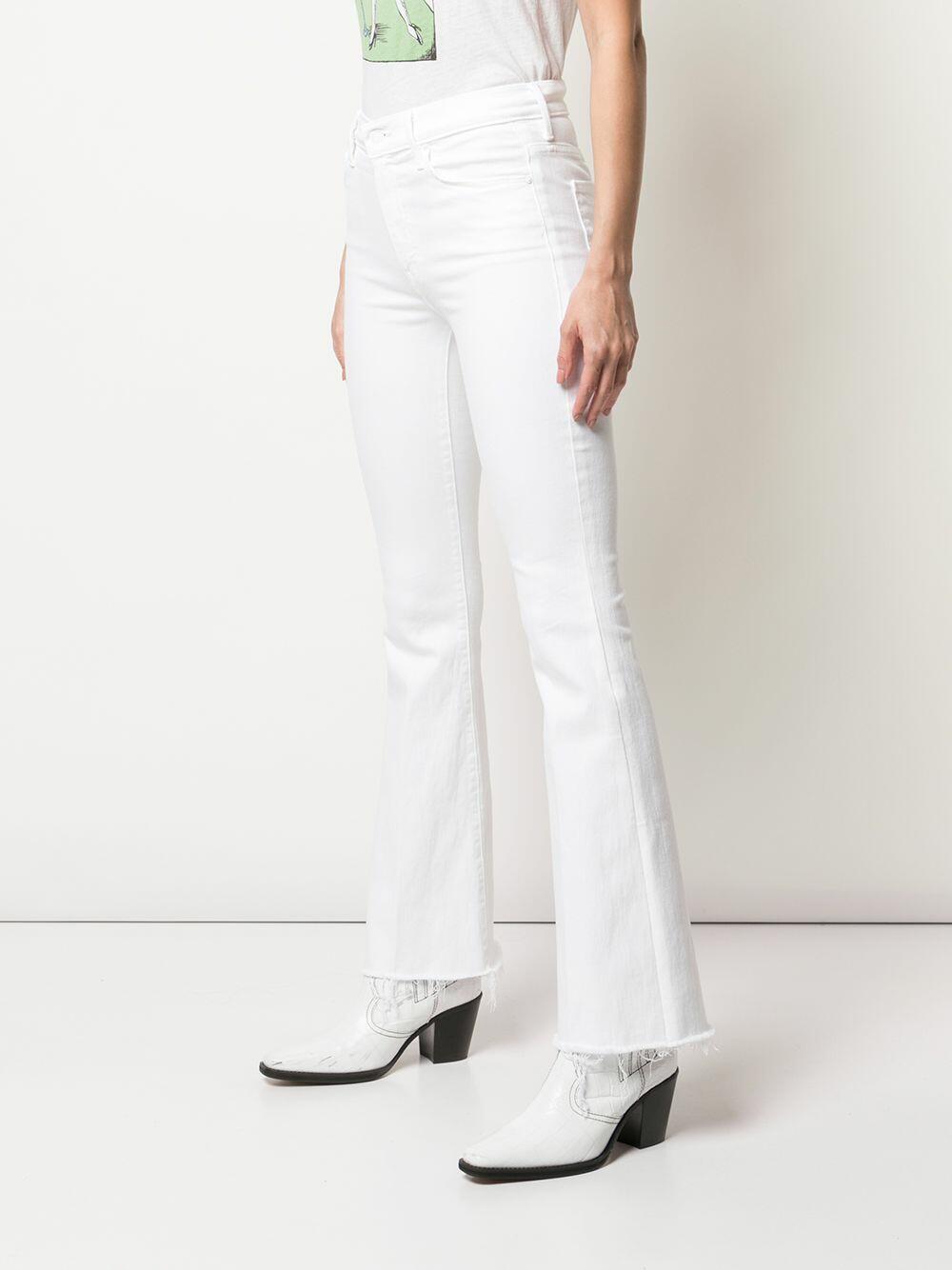 Mother - The Weekender White Fray Jean