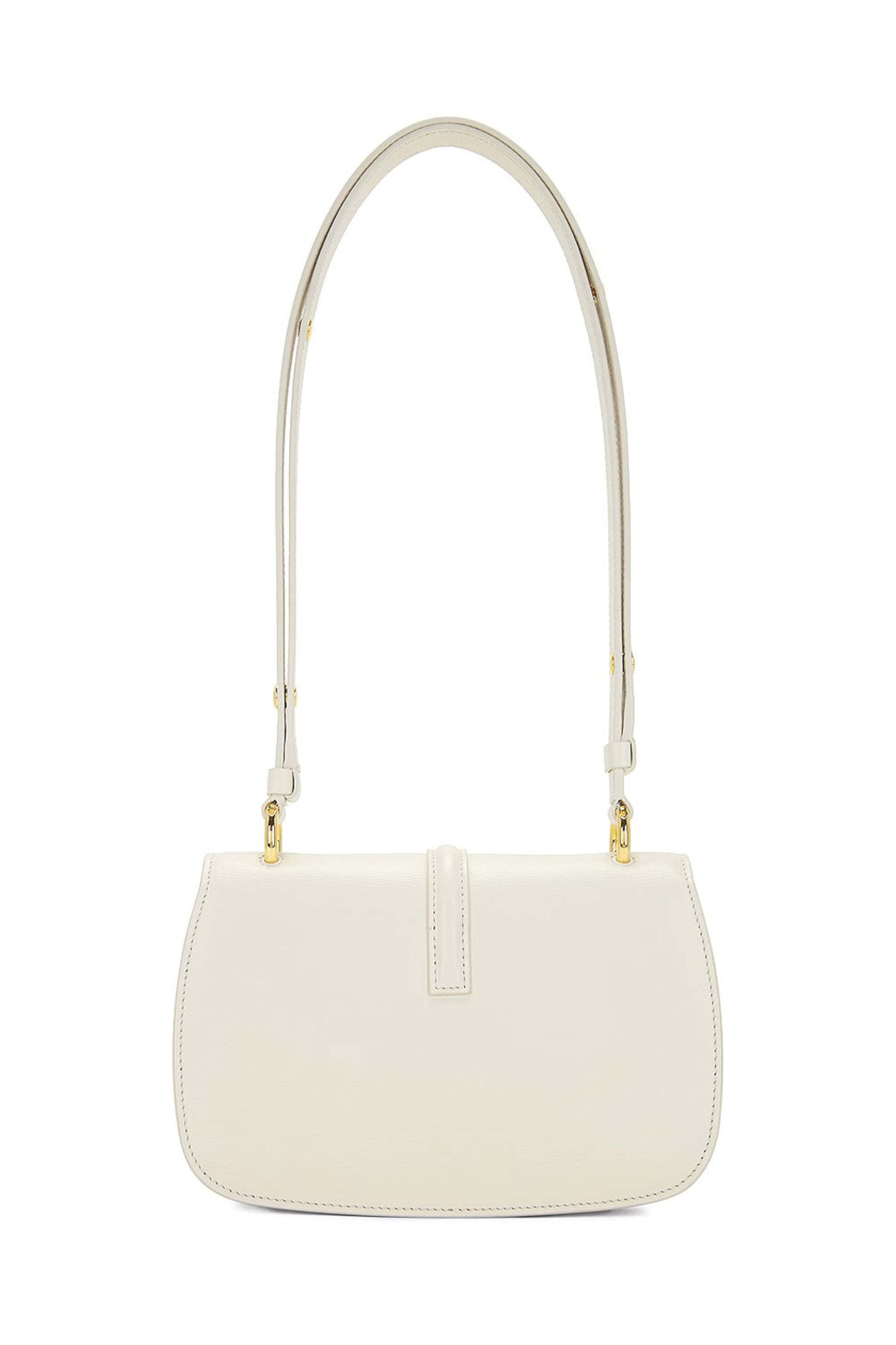 Tom Ford - 001 Lock Mini Flap Bag in Chalk