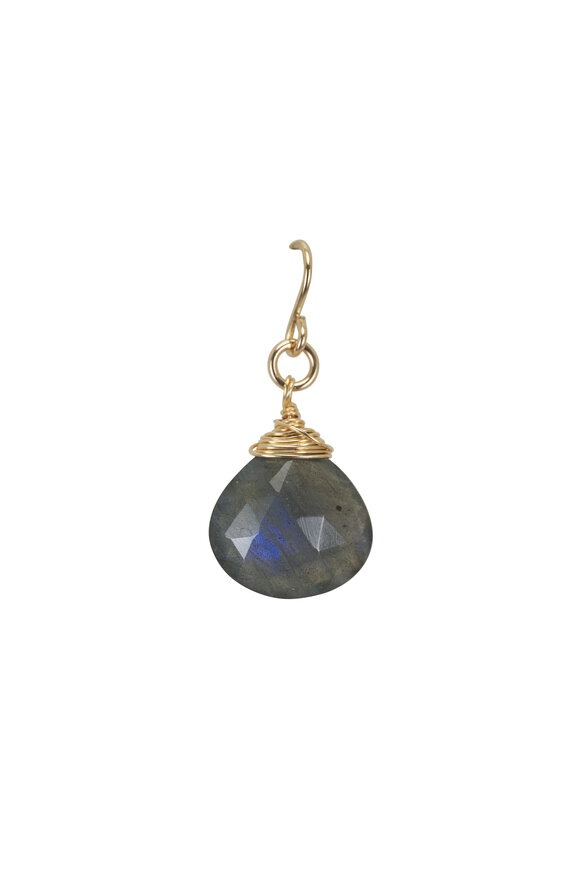 Cristina V. - Labradorite Wire Wrap Earrings