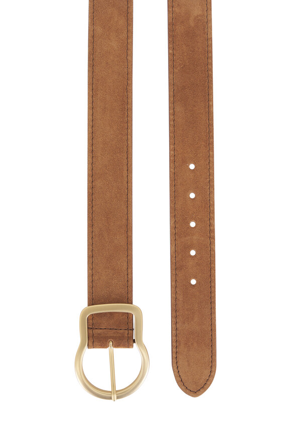 Dorothee Schumacher Suede Sensation Buckwheat Suede Belt - view 2