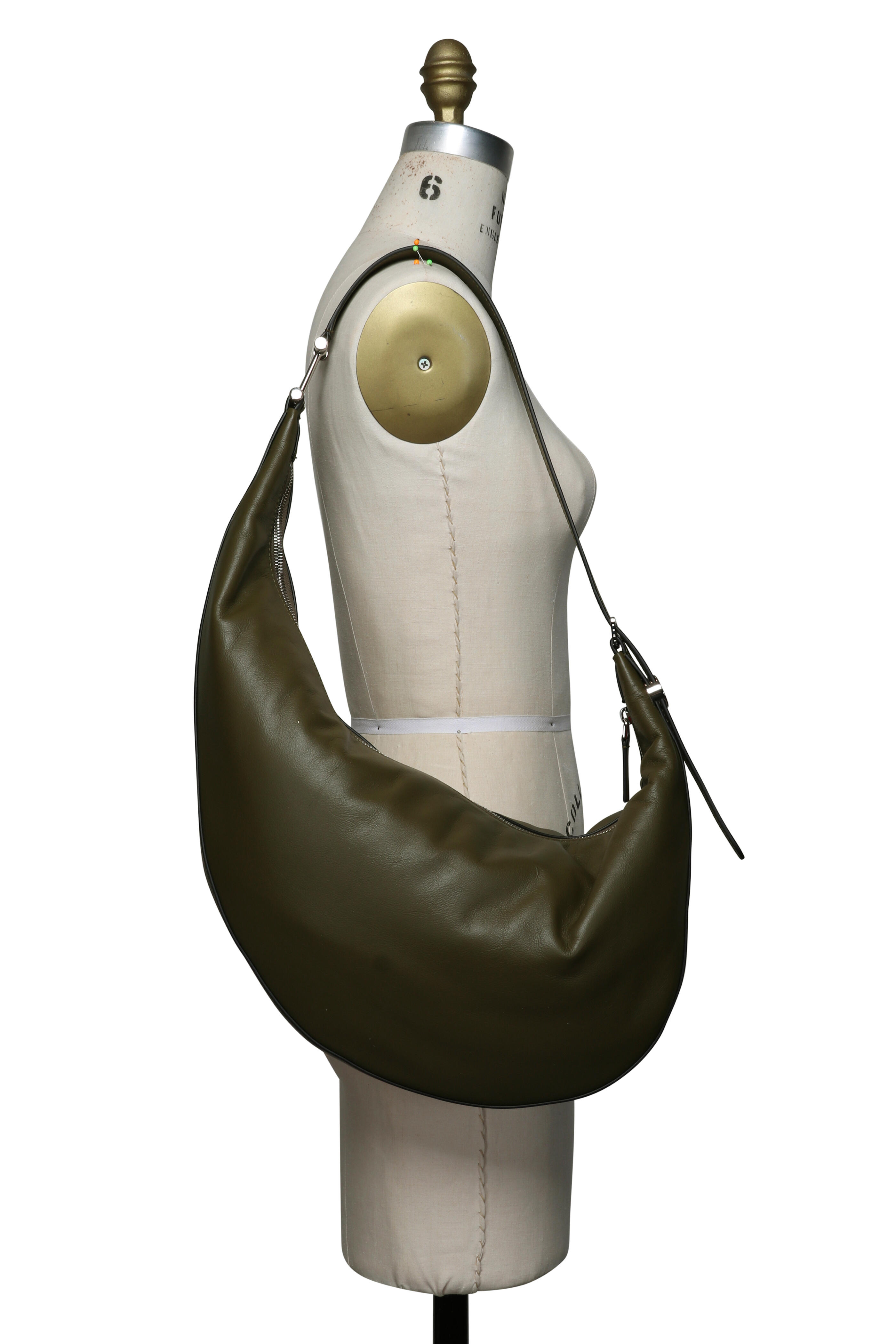 Marni - Small Dot Shoulder Bag in Deep Sage | Mitchell Stores