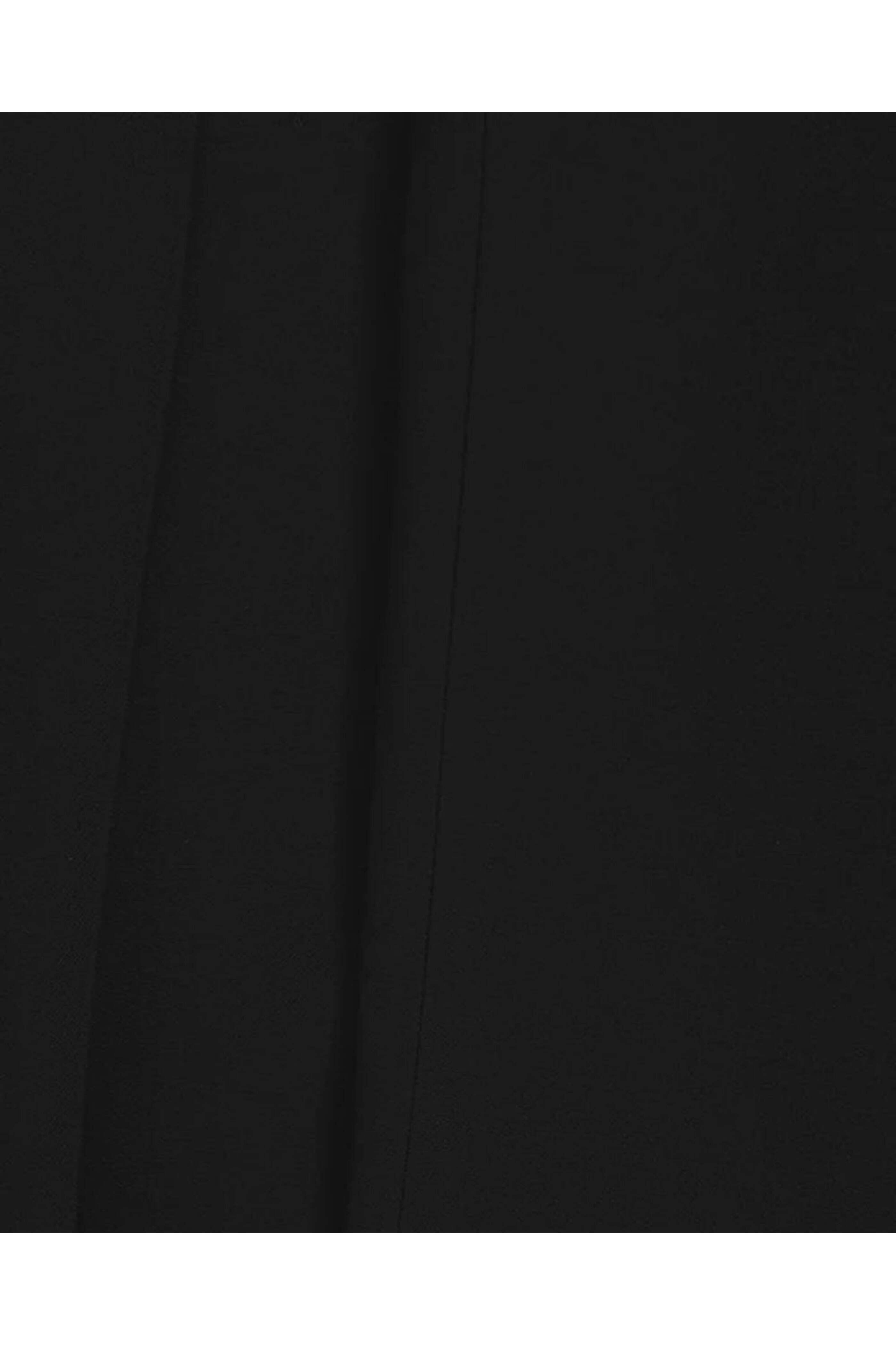 Roland Mouret - Black Silk Wool Straight Trouser