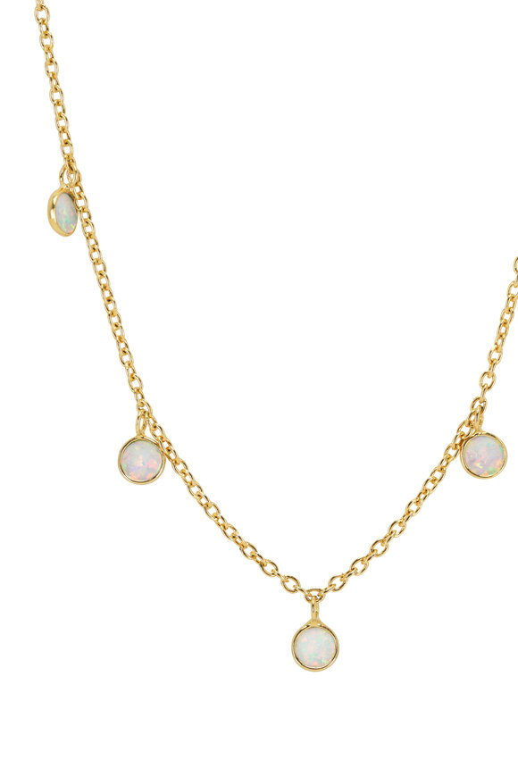 Cristina V. - Opal Circle Dangle Necklace