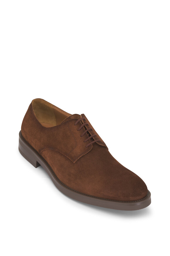 To Boot New York Vineyard Chocolate Leather Lace up Dress Shoe