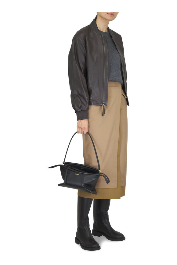 TWP A Trip To The Met Khaki Cotton Midi Skirt - view 2