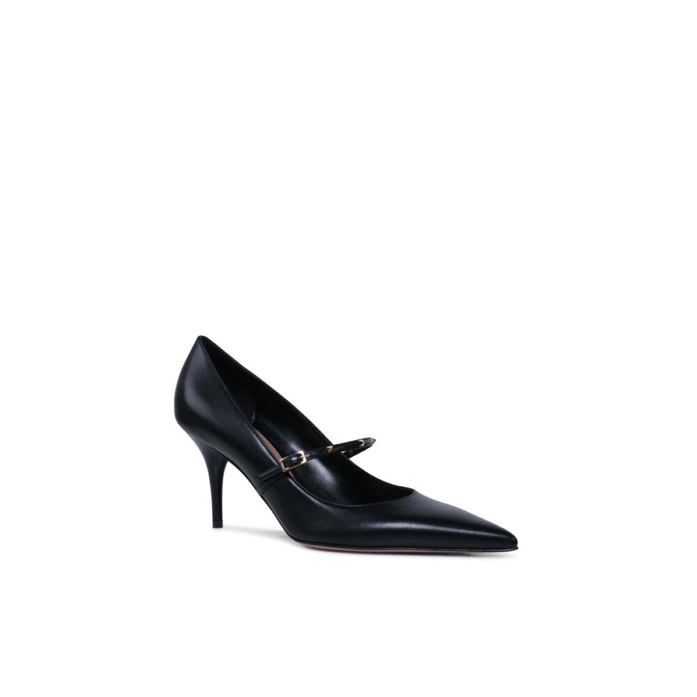 VALENTINO GARAVANI ブラック ハイヒール Valentino Garavani 155mm Tan-Go Platform Pumps | Black