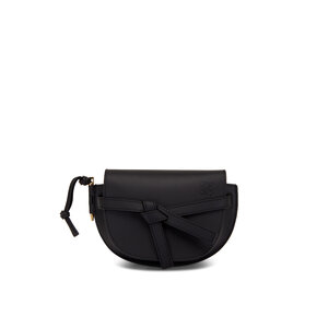 ショルダーバッグ・ポシェット MACOI Flap Waist Square Leather Shoulder Bag Black Black Pocket Shoulder Bag | Parallel