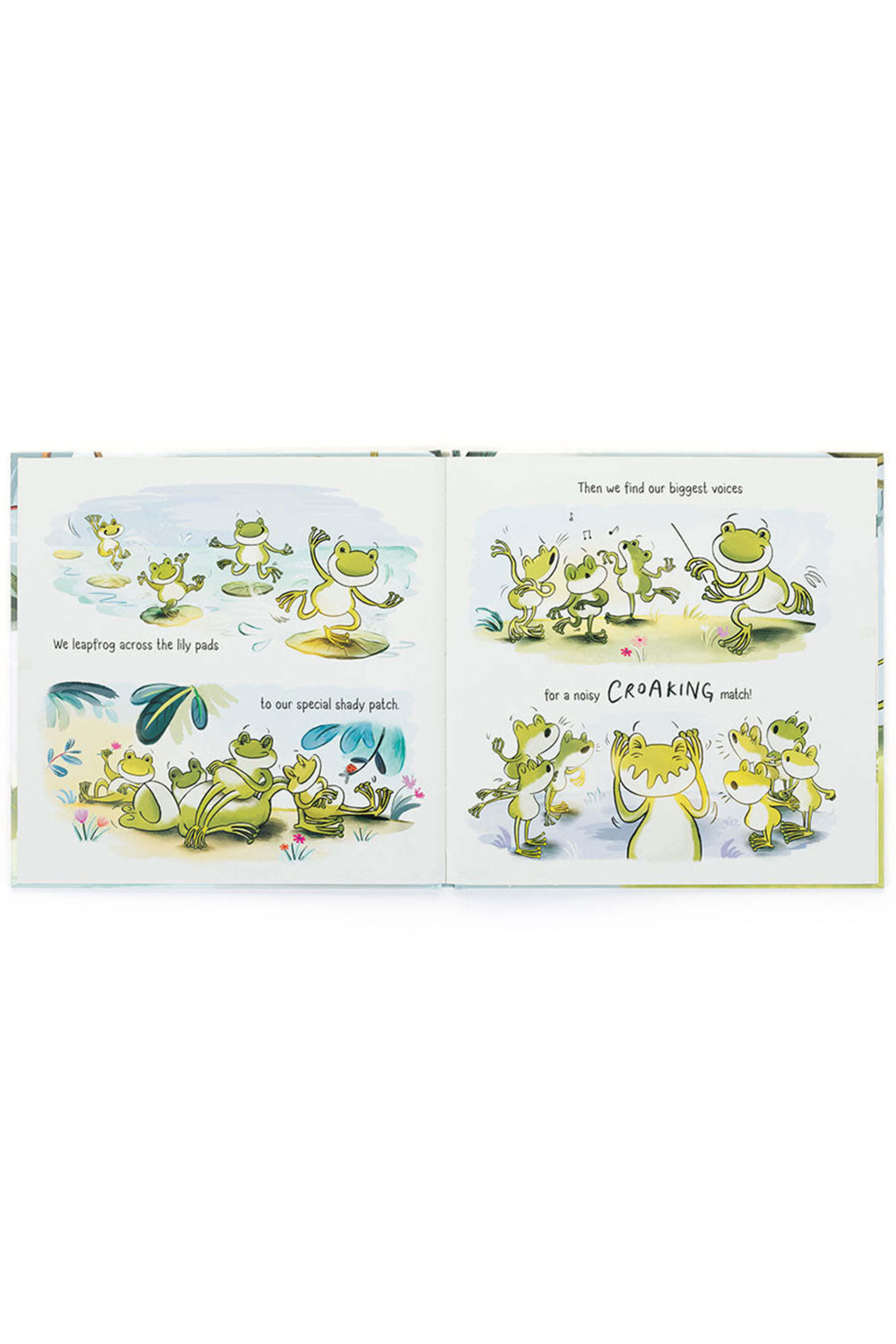 Jellycat - A Fantastic Day for Finnegan Frog Book