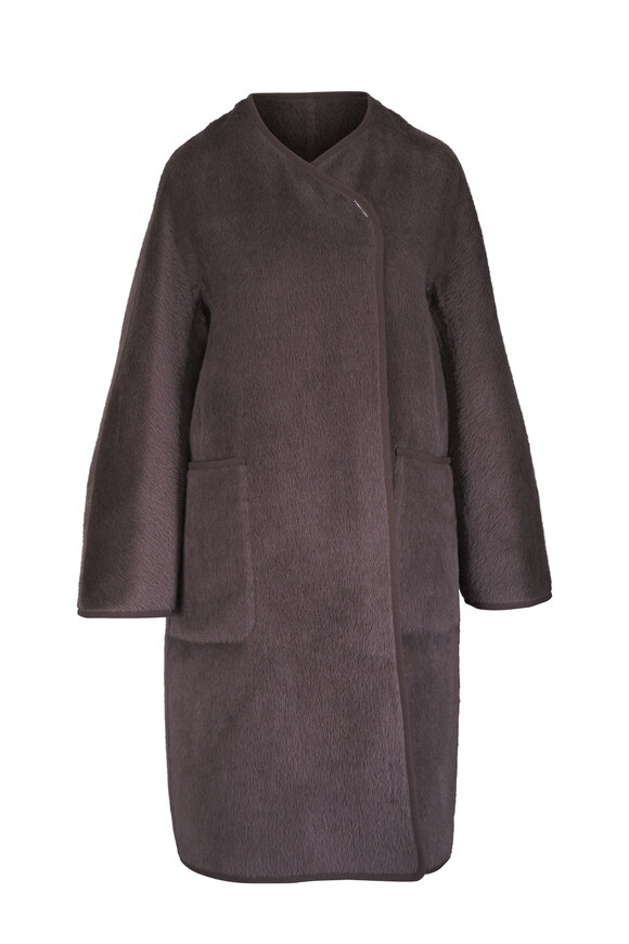 Loro Piana Linus Midnight & Mocha Reversible Coat