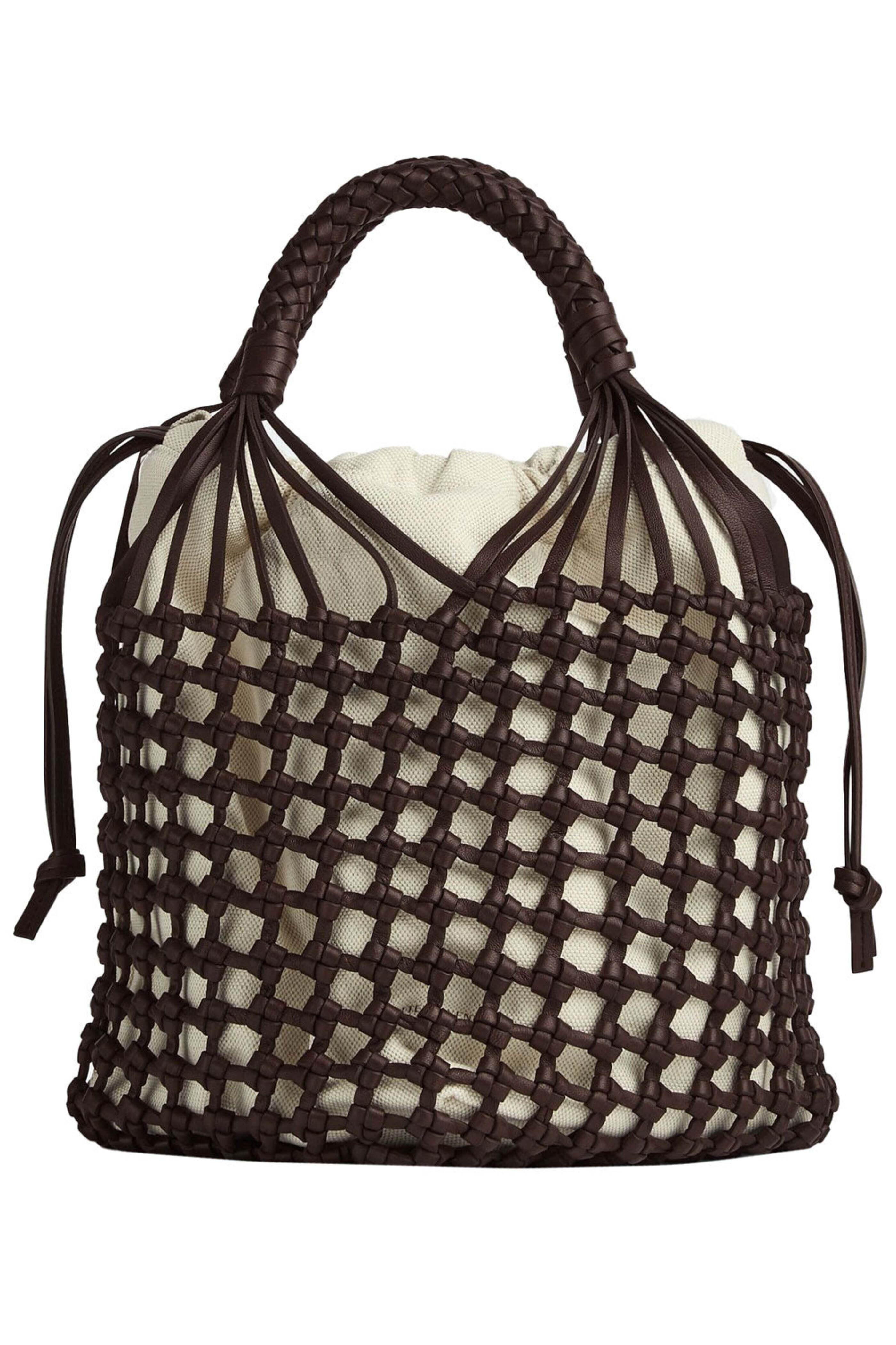 Bottega Veneta - Cavallino Macrame Tote in Fondant