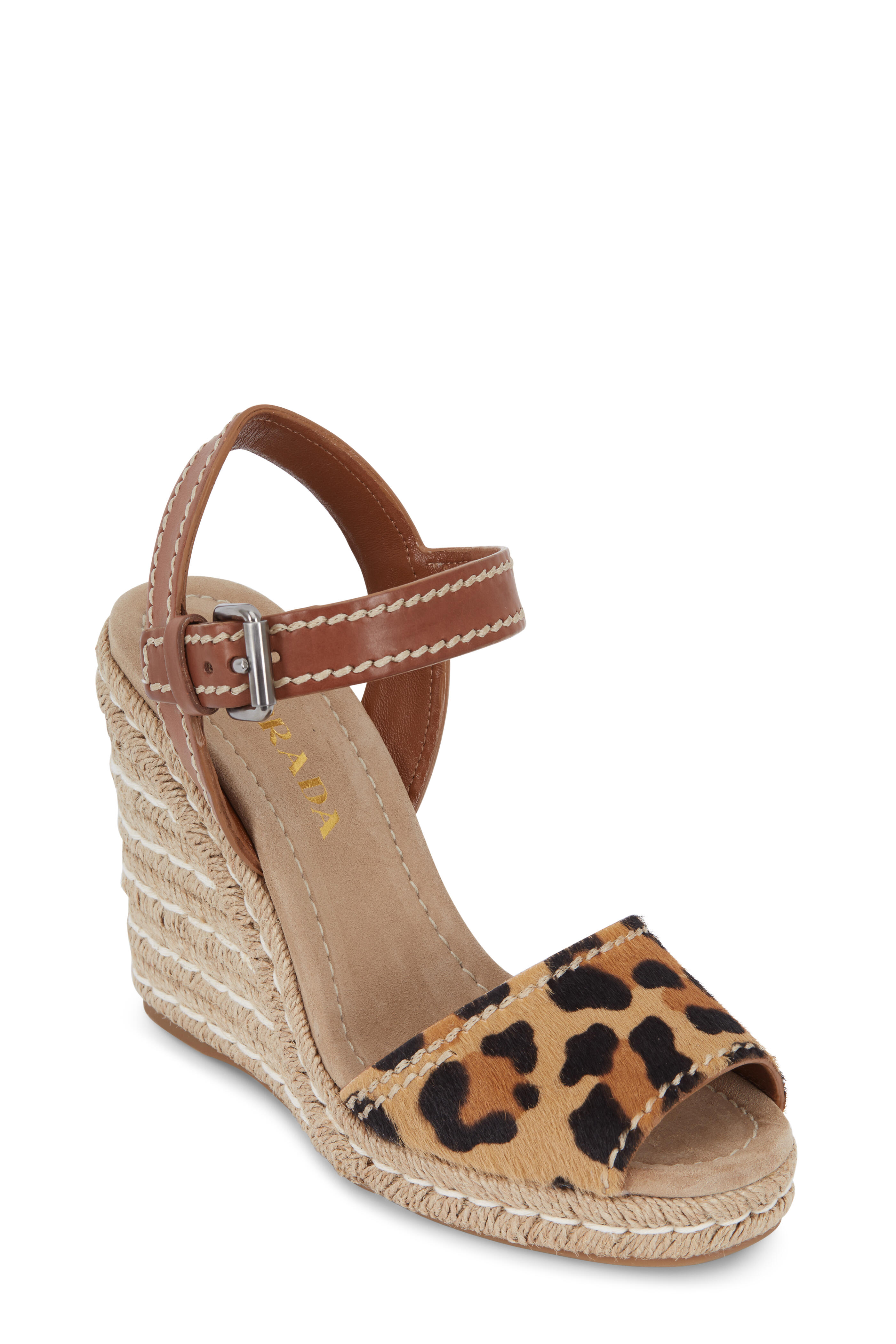 【関税&送料込】Prada Printed Calf Hair Ballerinas Prada Printed calf-hair ballerinas for Women - Animal
