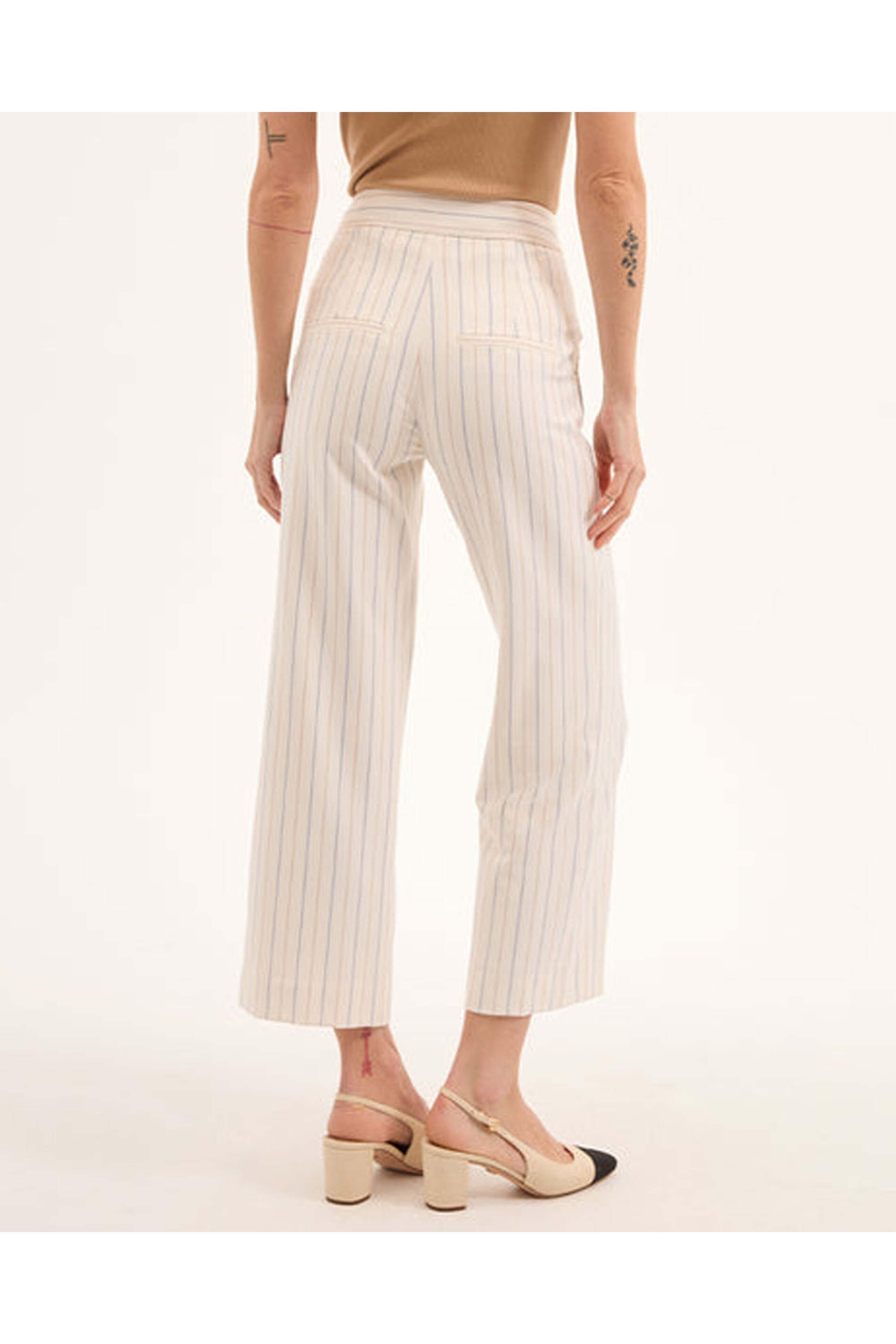 Veronica Beard - Dove Pinstripe Brixton Pant