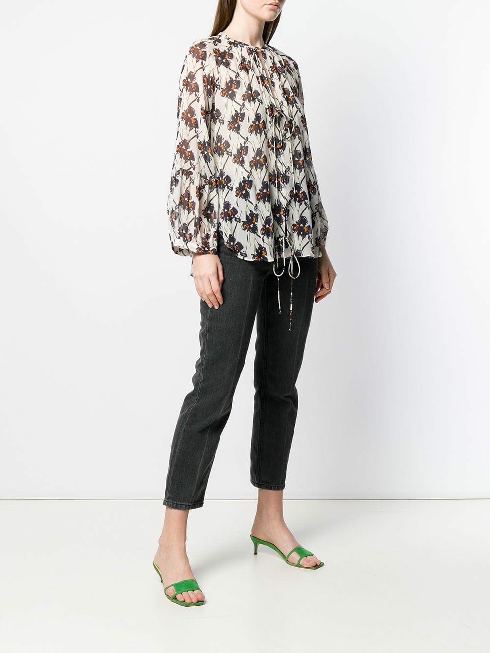 Dorothee Schumacher - Caribbean Gardens Cream Printed Tunic