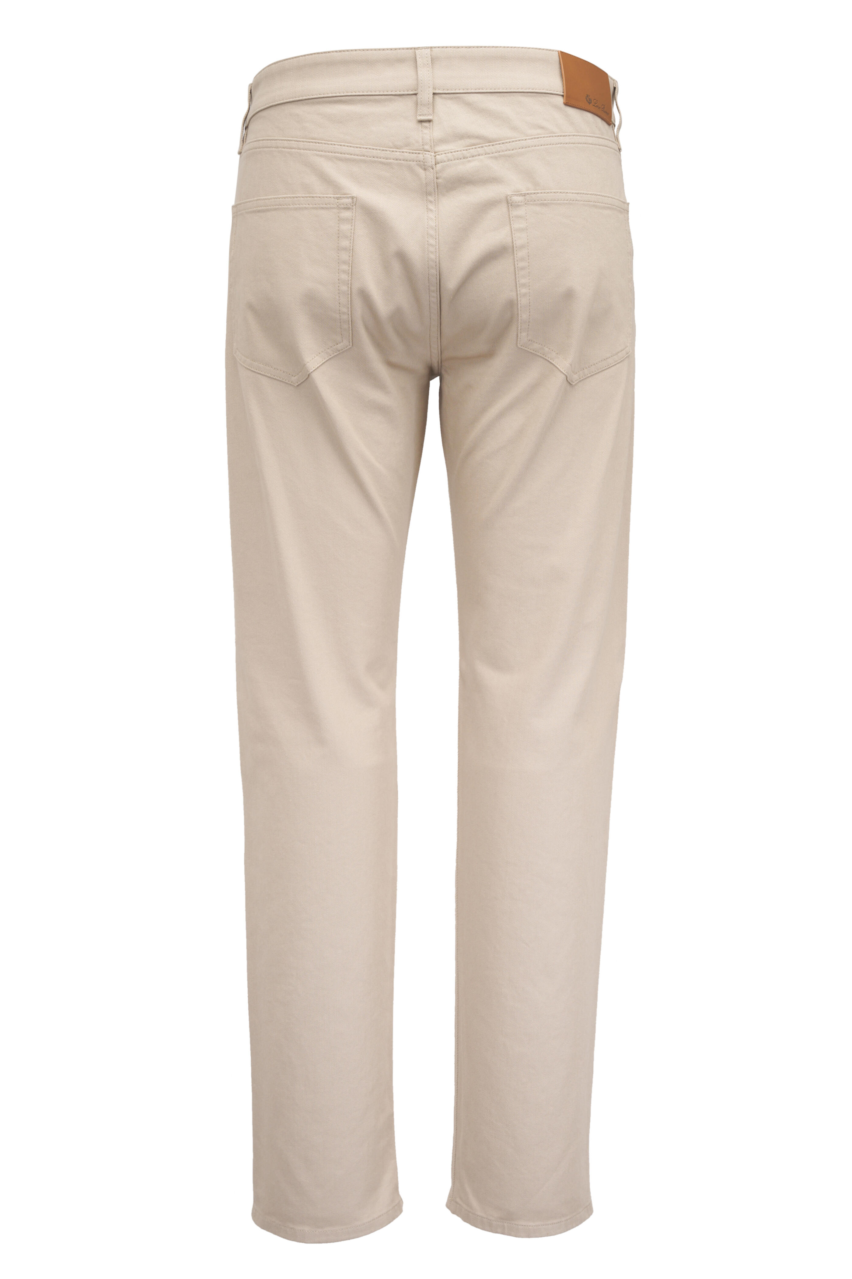 Loro Piana - Quarona Tan Cotton Five Pocket Pant - view 2