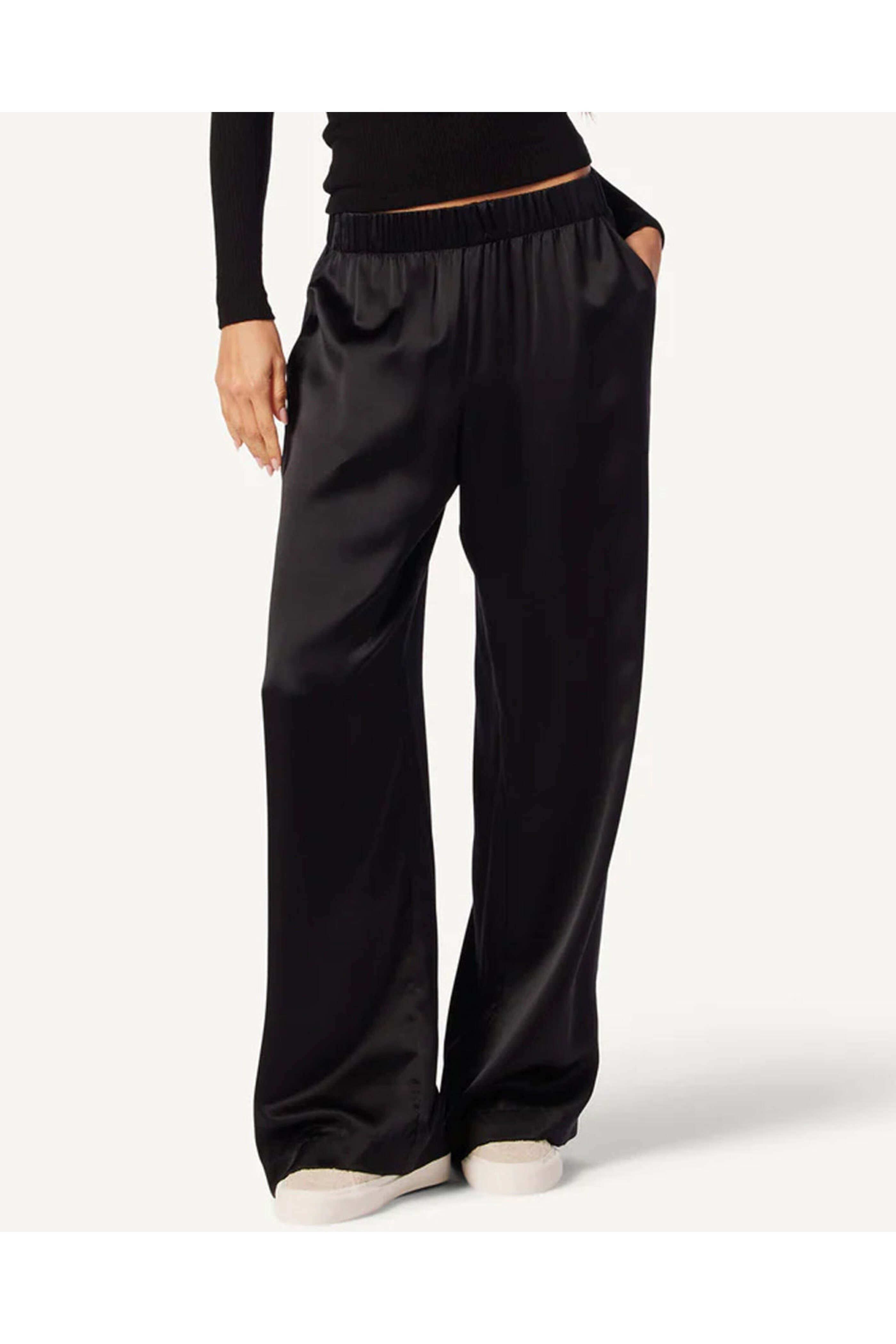 Sablyn - Black High Rise Brynn Wide Leg Pant