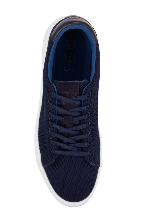 G Brown - Puff Navy Knit Sneaker