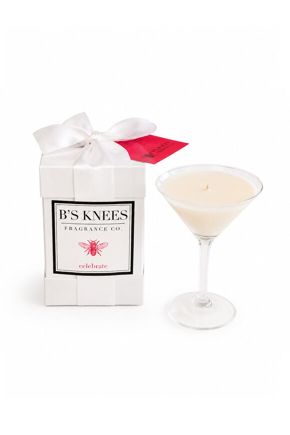 B'S Knees Celebrate Martini Single Wick Candle - view 1