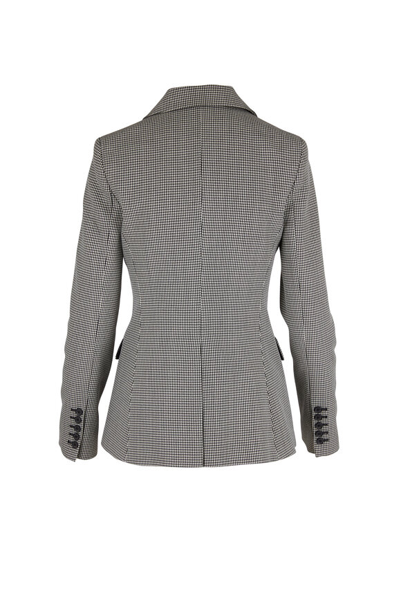 Nili Lotan - Marshal Houndstooth Wool Blazer