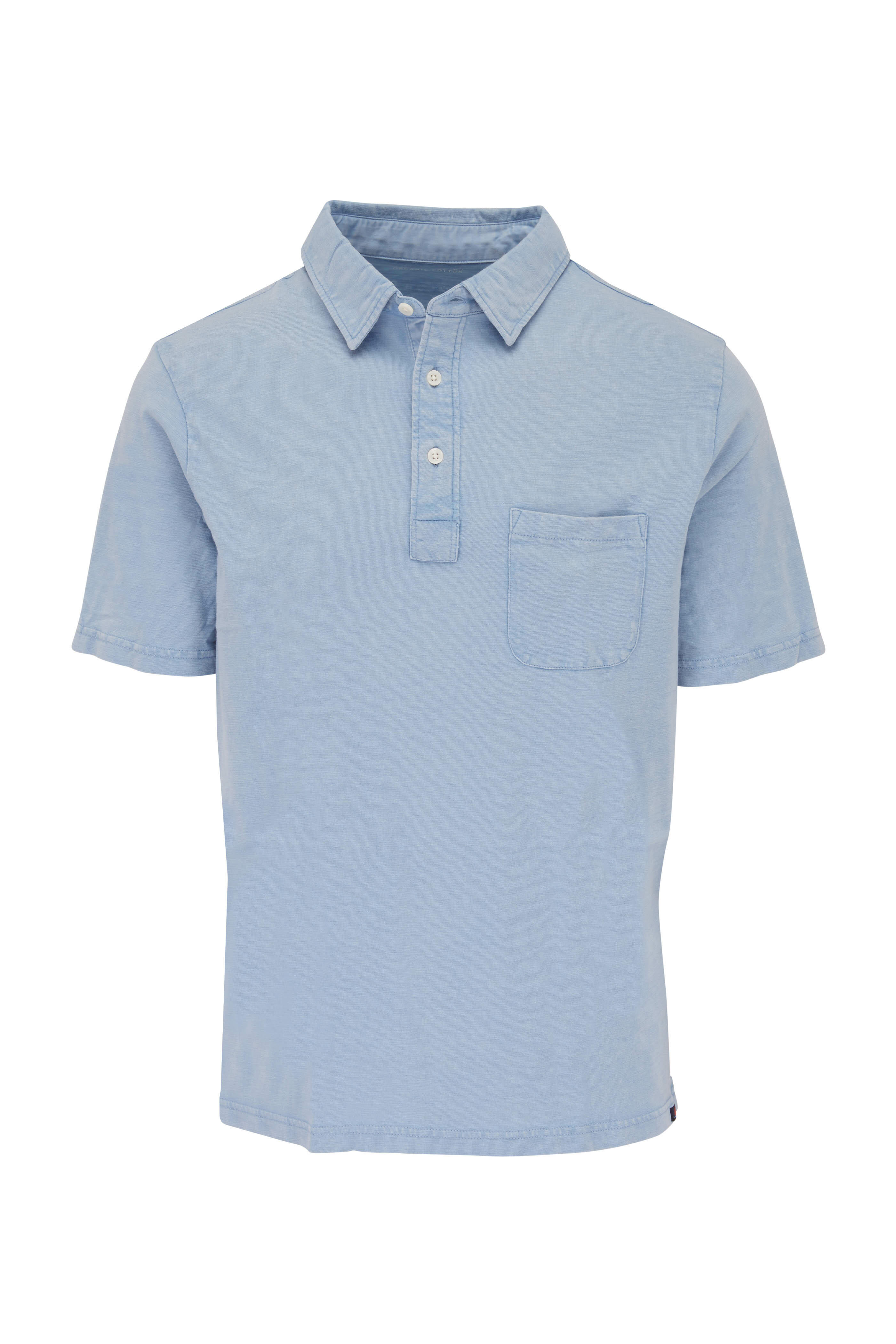 Faherty Brand - Sunwashed Dusk Blue Polo Shirt