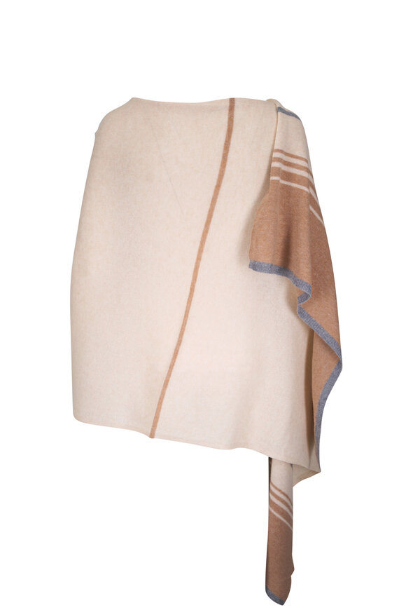 Kinross Sandstone Colorblock Travel Wrap - view 2