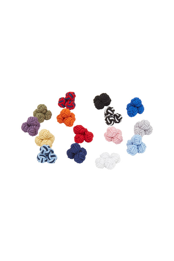 Jan Leslie - Assorted Silk Knot Cuff Links