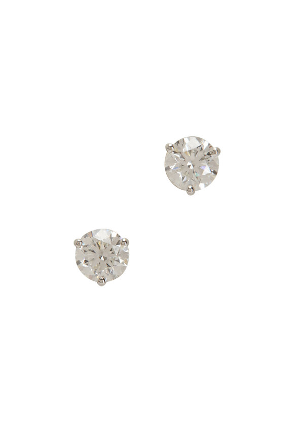 Lowy & Co Excellent Round Brilliant Diamond Studs