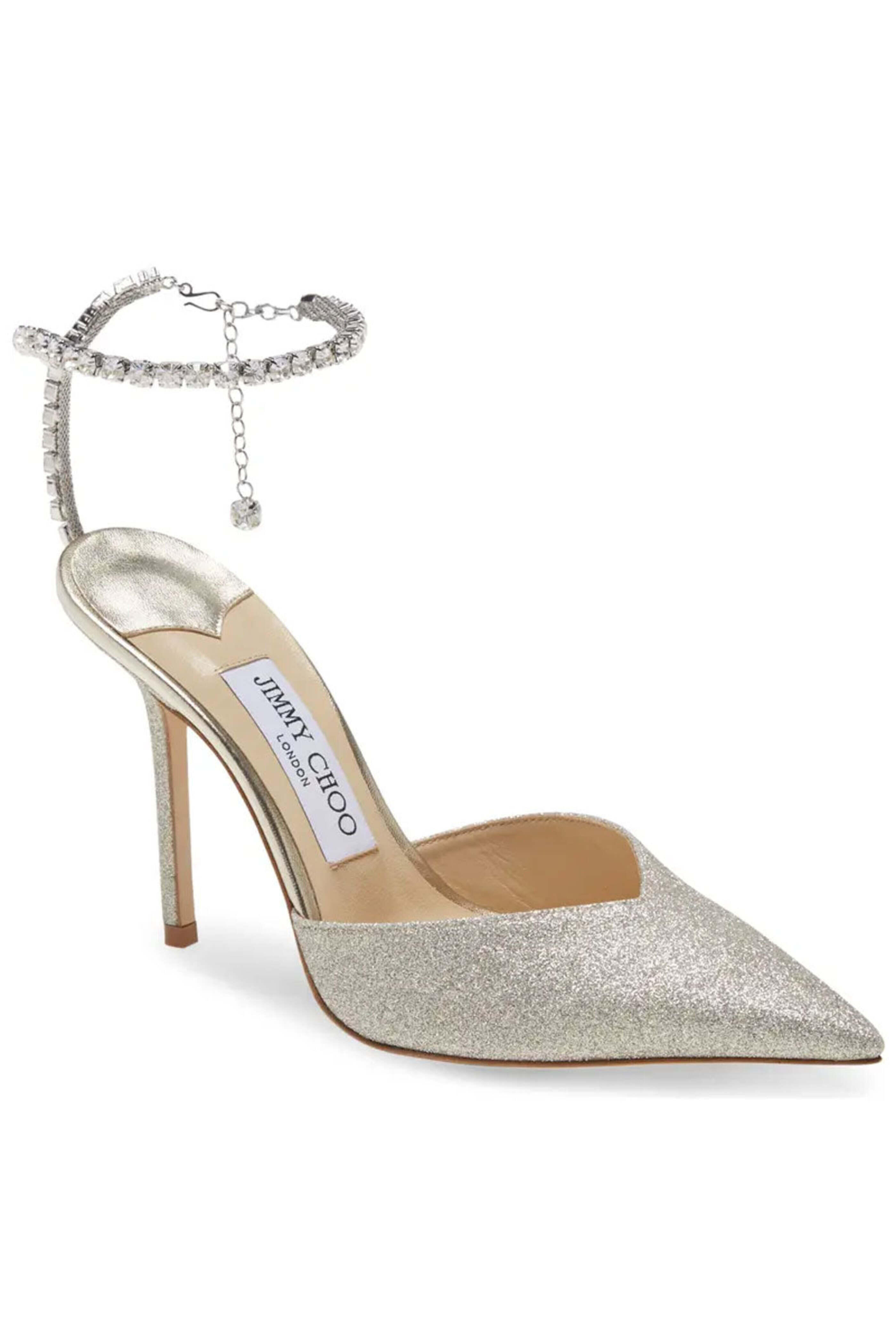 Jimmy Choo - Saeda Pump in Glitter