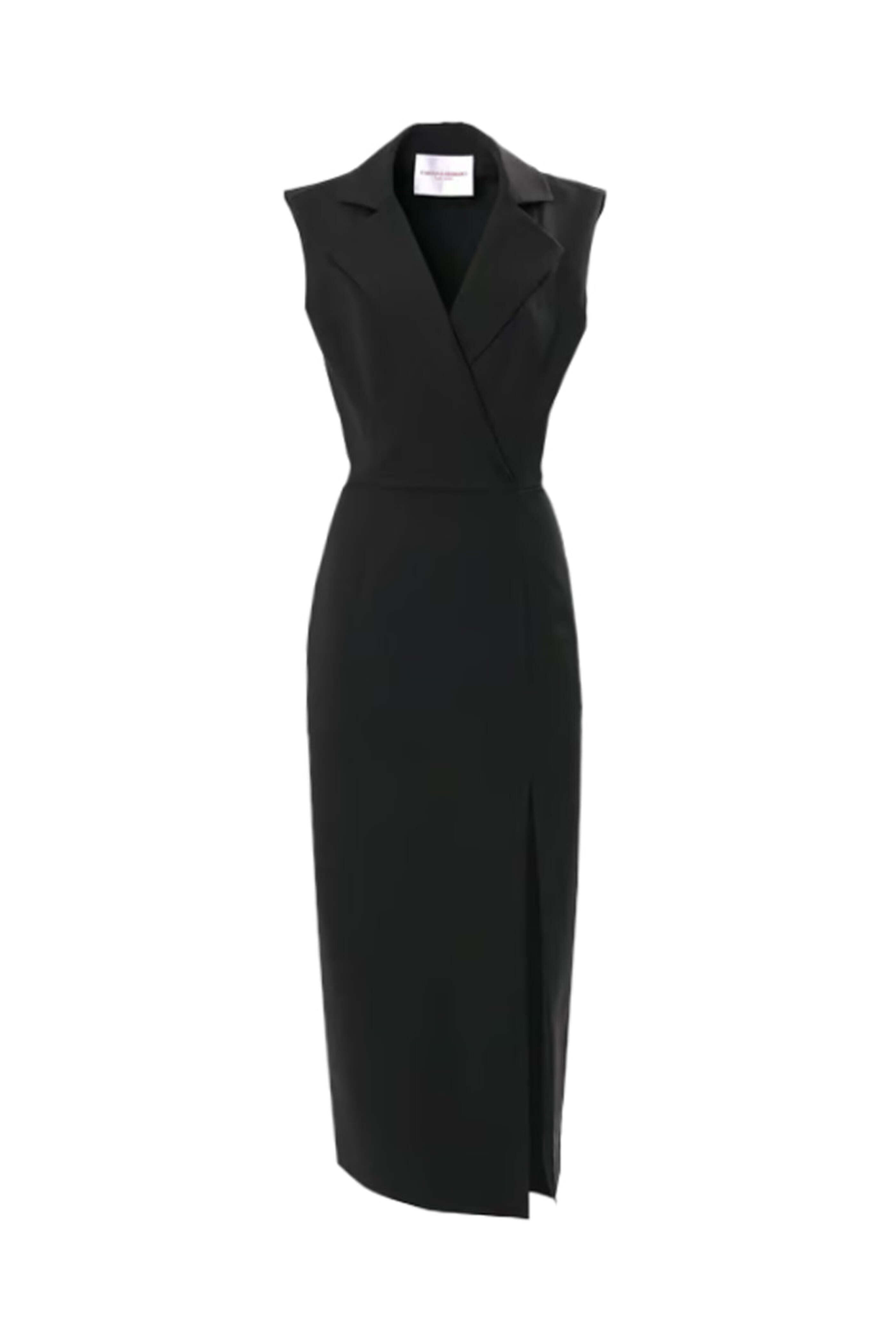 Carolina Herrera - Black Sleeveless Trench Dress