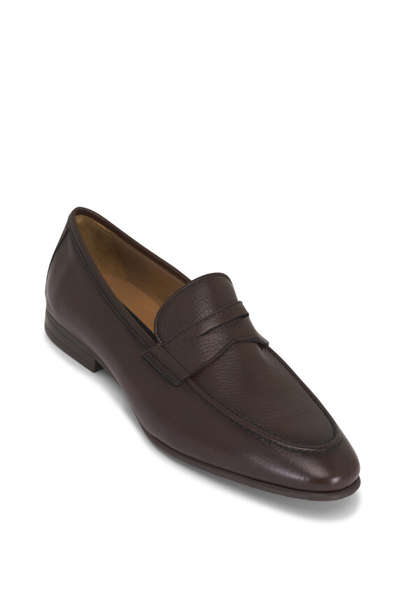 To Boot New York Merritt Dark Brown Leather Loafer