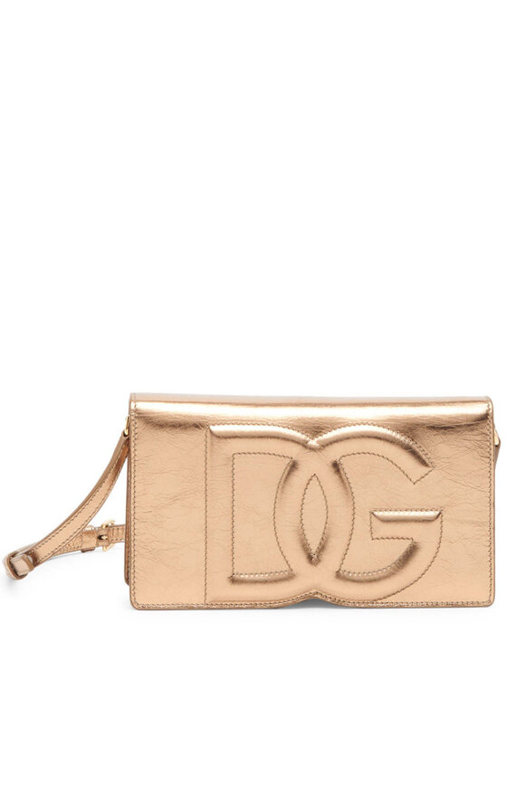 Dolce & Gabbana Phone Bag in Gold - view 1