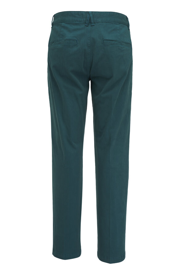 Hudson - Teal Classic Slim Straight Leg Pant