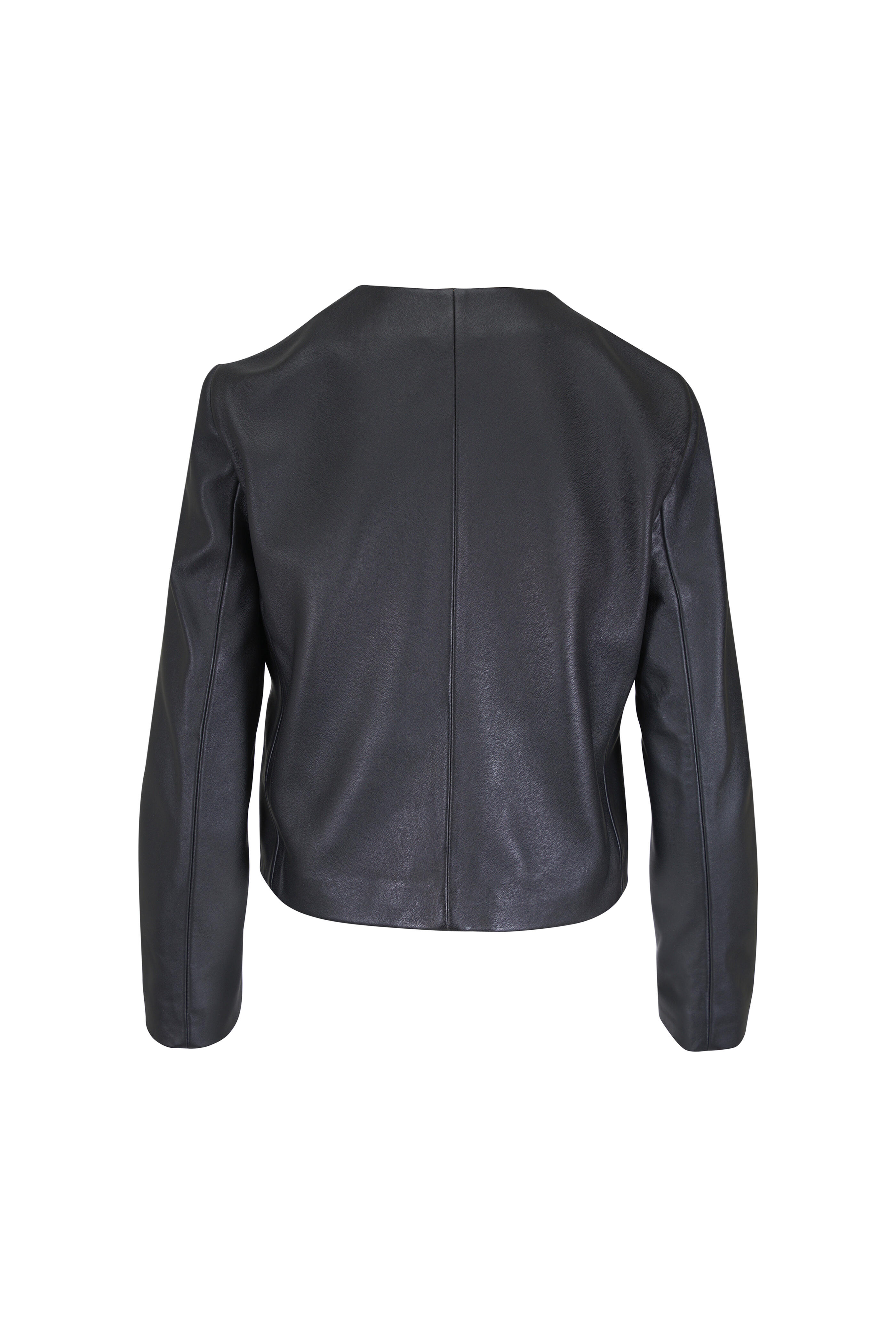 Nili Lotan - Ophelie Black Leather Jacket - view 2