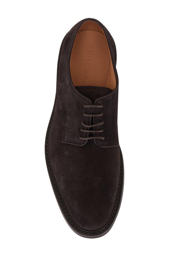 Heschung - Aralia Hydrovelours Moro Suede Dress Shoe