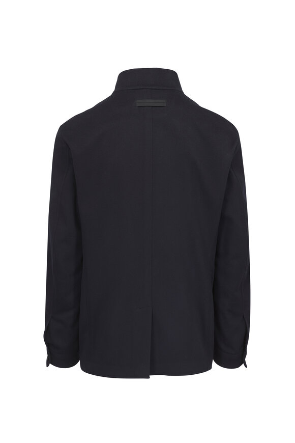 Zegna Il Conte Chore Navy Cashmere Jacket - view 6