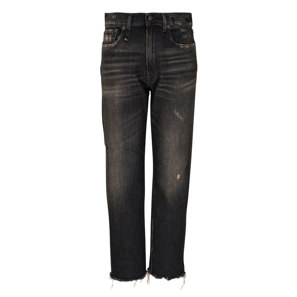 R13 アールサーティーン BOYFRIENDS CROPED DENIM R13 アールサーティーン BOYFRIENDS CROPED DENIM