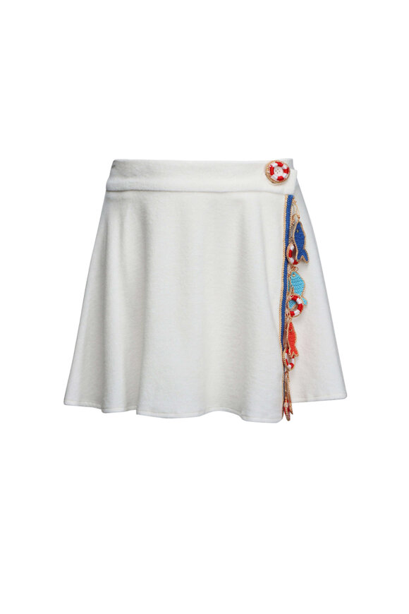 ワンピース ZIMMERMANN Women Mid Skirts 1760DSS251 IVORY Beige Zimmermann Pleated Midi-Skirt | Saks Fifth Avenue