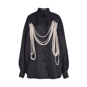 【送料&関税込】Stella McCartney Crewneck Buttoned Coat adidas by Stella McCartney Loose Sweatshirt - Black | Free