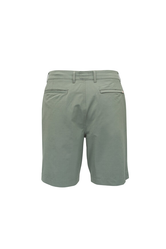 Faherty Brand All Day™ 9" Olive Trail Belt Loop Shorts - view 3