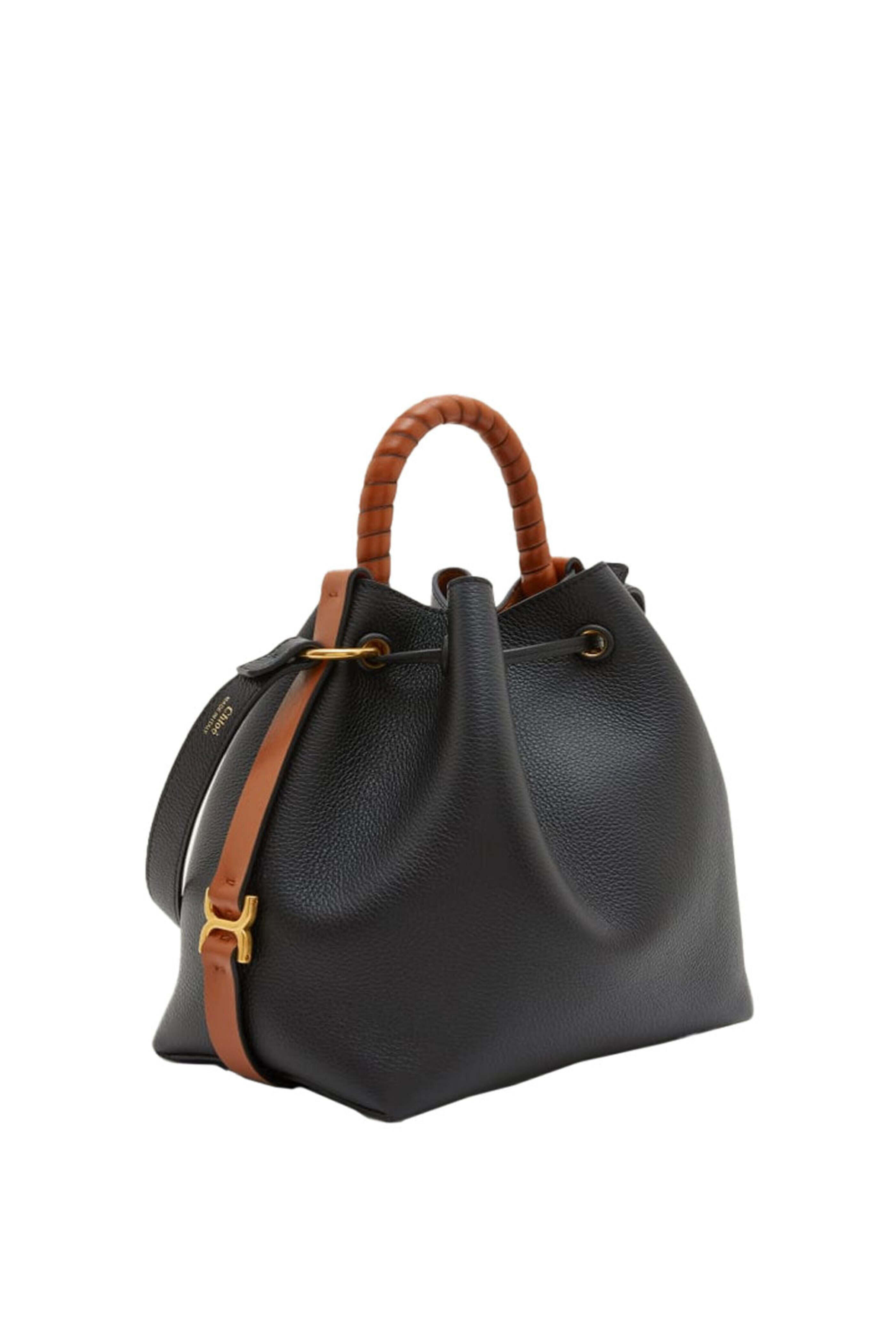 Chloé - Marcie Bucket Bag in Black
