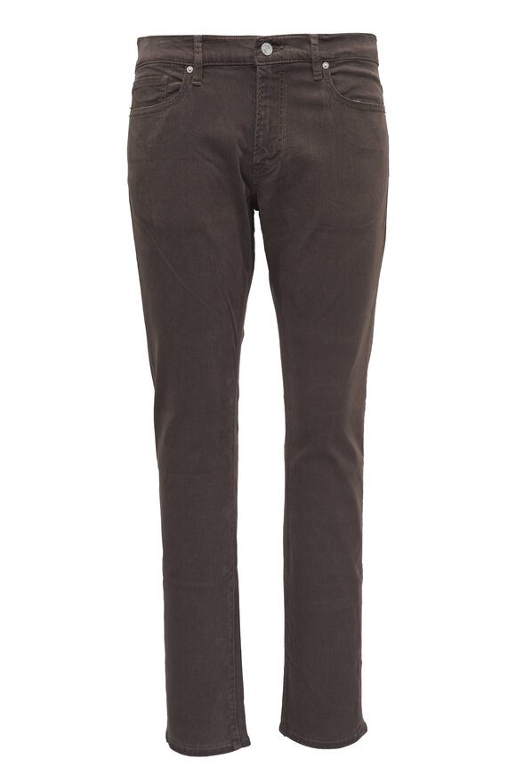 Frame L'Homme Mocha Slim Straight Pant