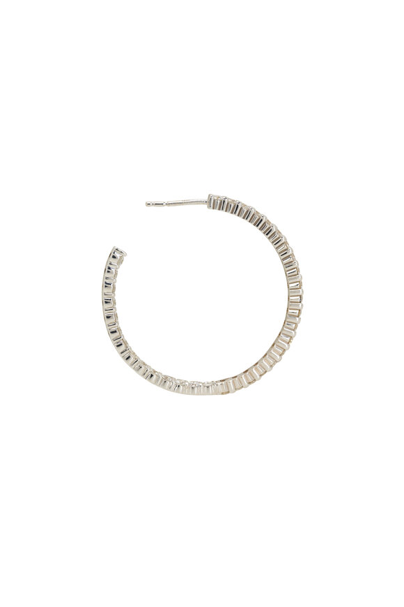 Kwiat - 3.6CT Diamond Hoop Earrings